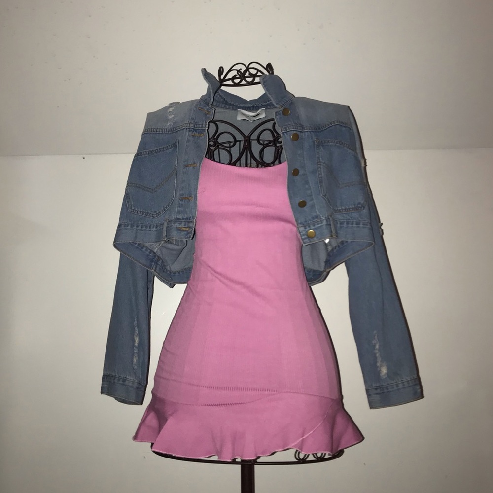 fashion nova lexis ruffle dress